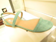 L K Bennett London River Light Blue Suede Shoes size 39 RRP £150 new & boxed see image for design