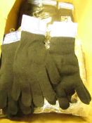 1x Bag containing 12 sets magic gloves, all new in packaging.