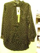 Jachs New York Girlfriends Blouse, Black - Size S - Unused With Original Tags.