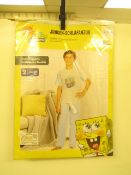 Spongebob Pyjama Set - 7-8 Years - New & Packaged