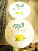 2x Nanas secret natural cleaning clay for hard surfaces, new & sealed.