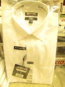 Kirkland Custom Fit White Shirt - 15.5" Collar x 34/35 -