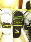 3x Packs of 8 Skechers Sport No Show Socks - New & Packaged - Mens UK Size 8-11 - See Pictures for