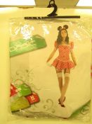 1 x Adult Fancy Dress Little Mouse Outfit size S/M new & packaged