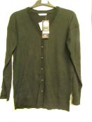 4x girls 2piece school cardigan black - size 10/11 - new but might have security tags on.