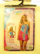 1 x Adult Fancy Dress Sweetarts size S new & packaged