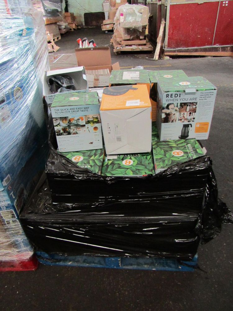 Pallets of Raw Customer returns Electrical and Non Electricals.