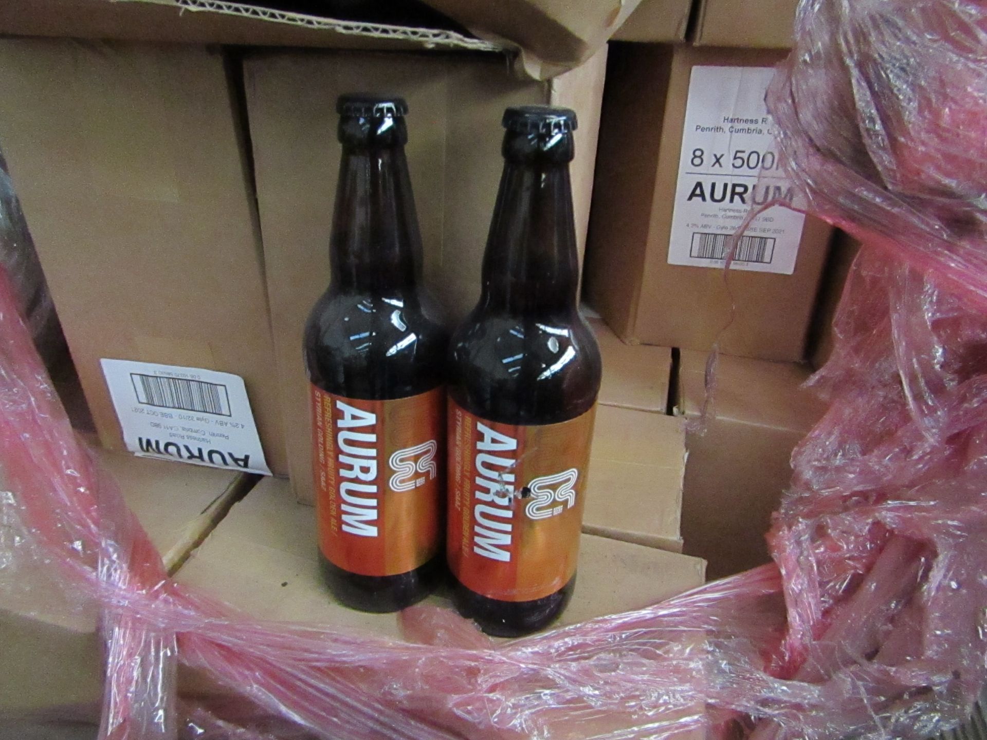 2x Boxes Containing 8x Eden River Brew Co - Aurum - Refreshingly Fruity Golden Ale - ALC 4.4%