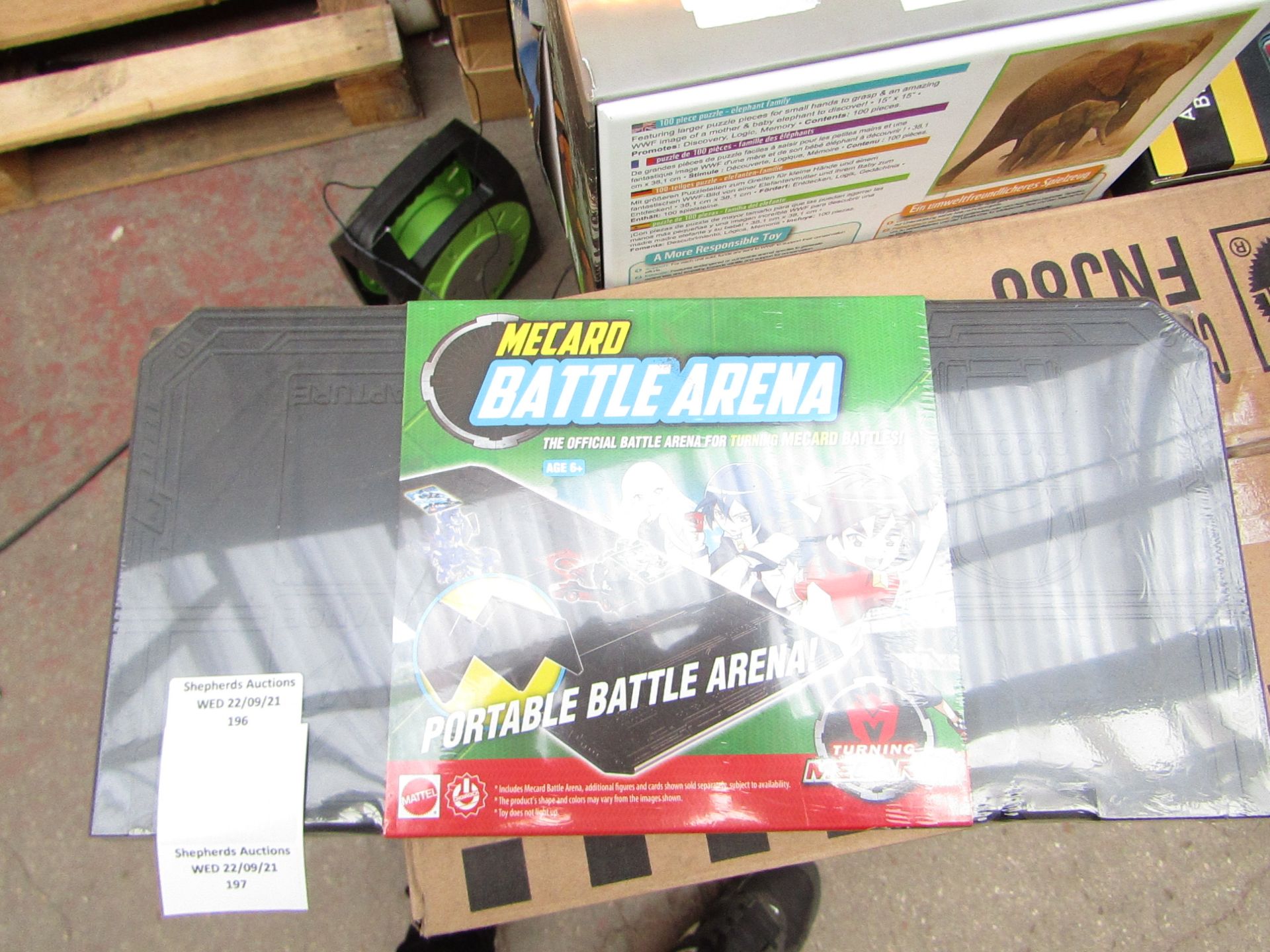 2x Mecard - Battle Area - Unused & Packaged.