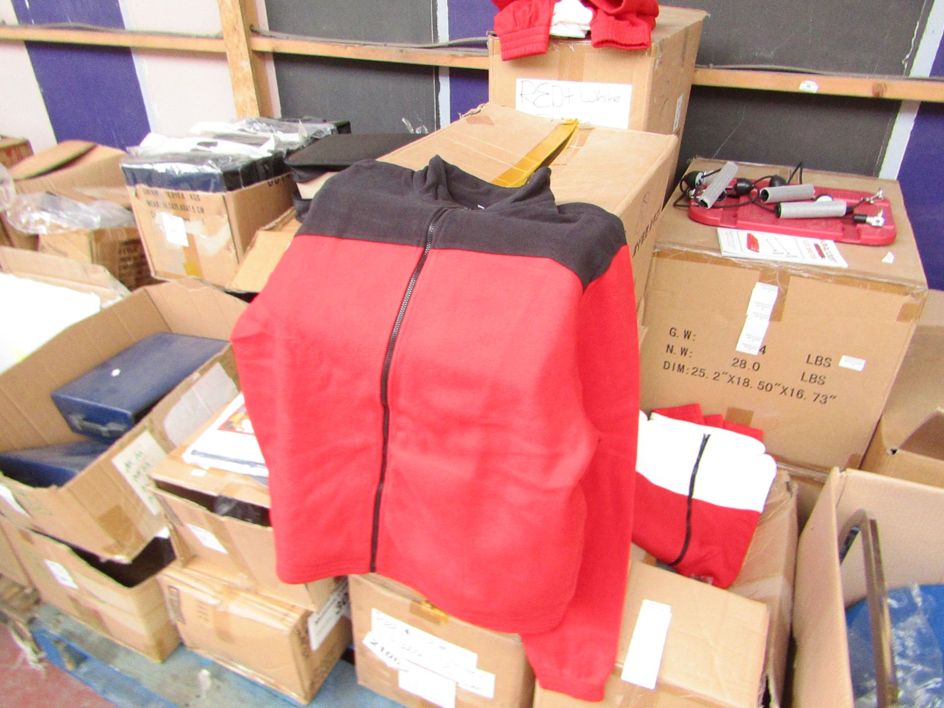 Unbranded - Adult Fleece Jacket - Size Large - New & Packaged - RRP £14.99.