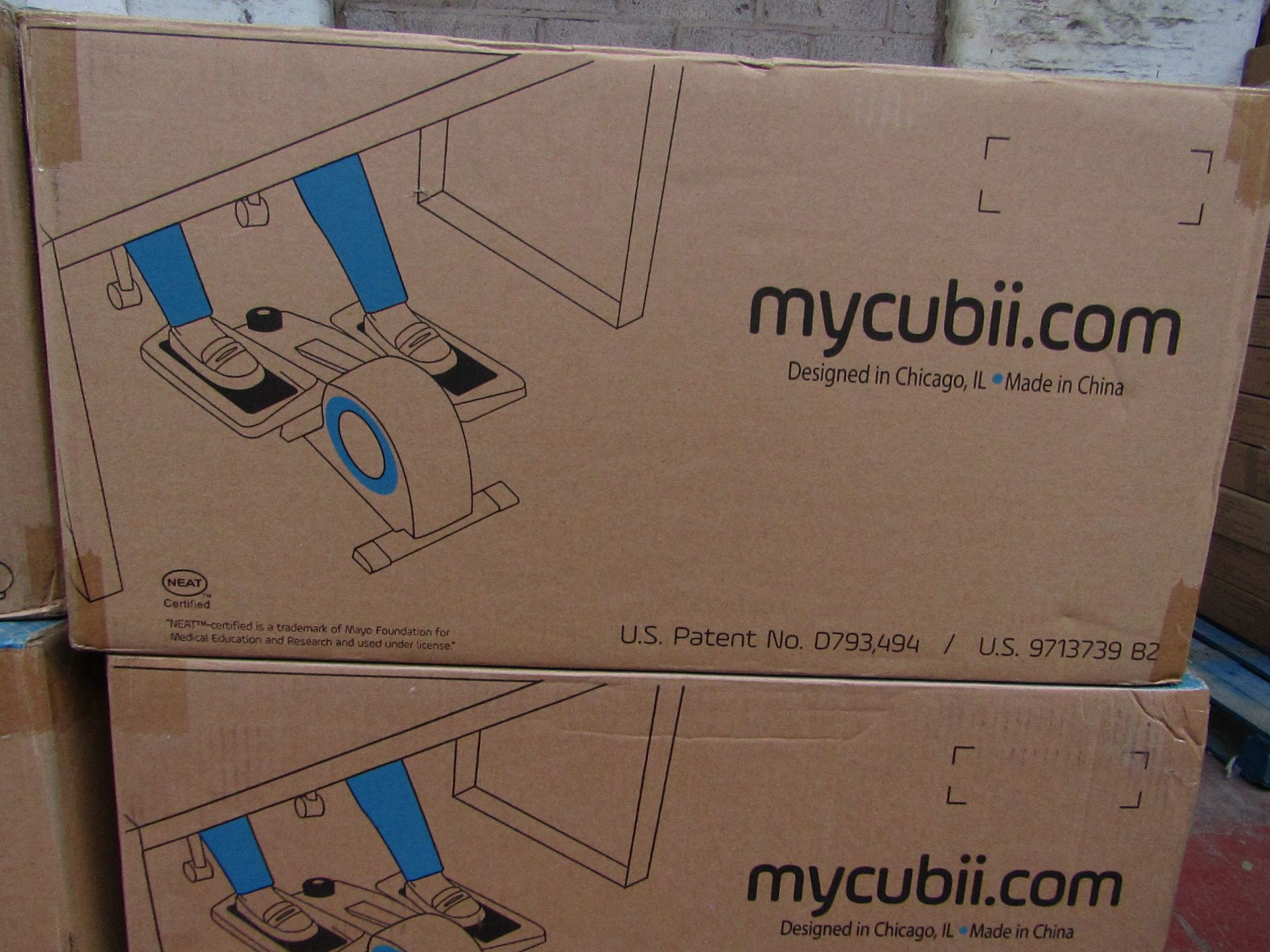 | 1X | CUBII UNDER DESK ELLIPTICAL | UNCHECKED & BOXED | NO ONLIINE RESALE | RRP £189.99 |