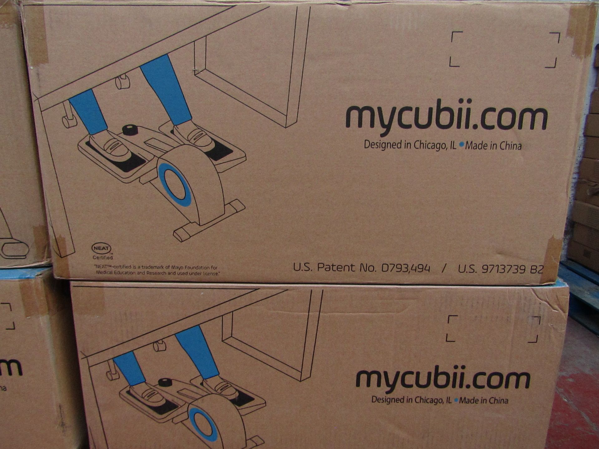 | 1X | CUBII UNDER DESK ELLIPTICAL | UNCHECKED & BOXED | NO ONLIINE RESALE | RRP £189.99 |