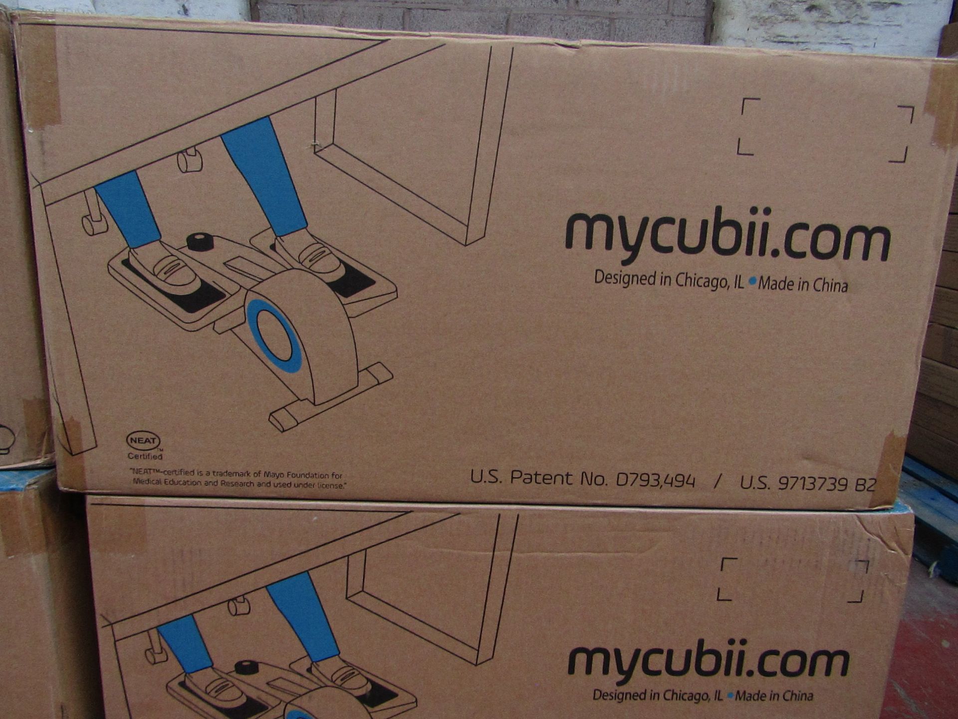 | 1X | CUBII UNDER DESK ELLIPTICAL | UNCHECKED & BOXED | NO ONLIINE RESALE | RRP £189.99 |