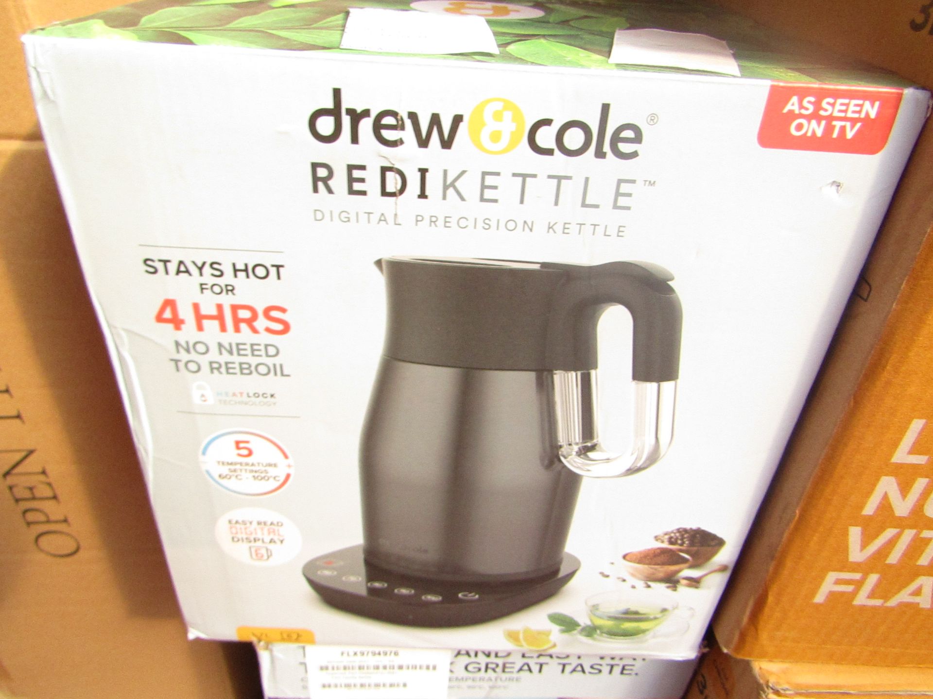 | 1x | DREW AND COLE REDIKETTLE TEMPERATURE CONTROLLED INSULATED KETTLE | PROFESSIONALLY REFURBISHED