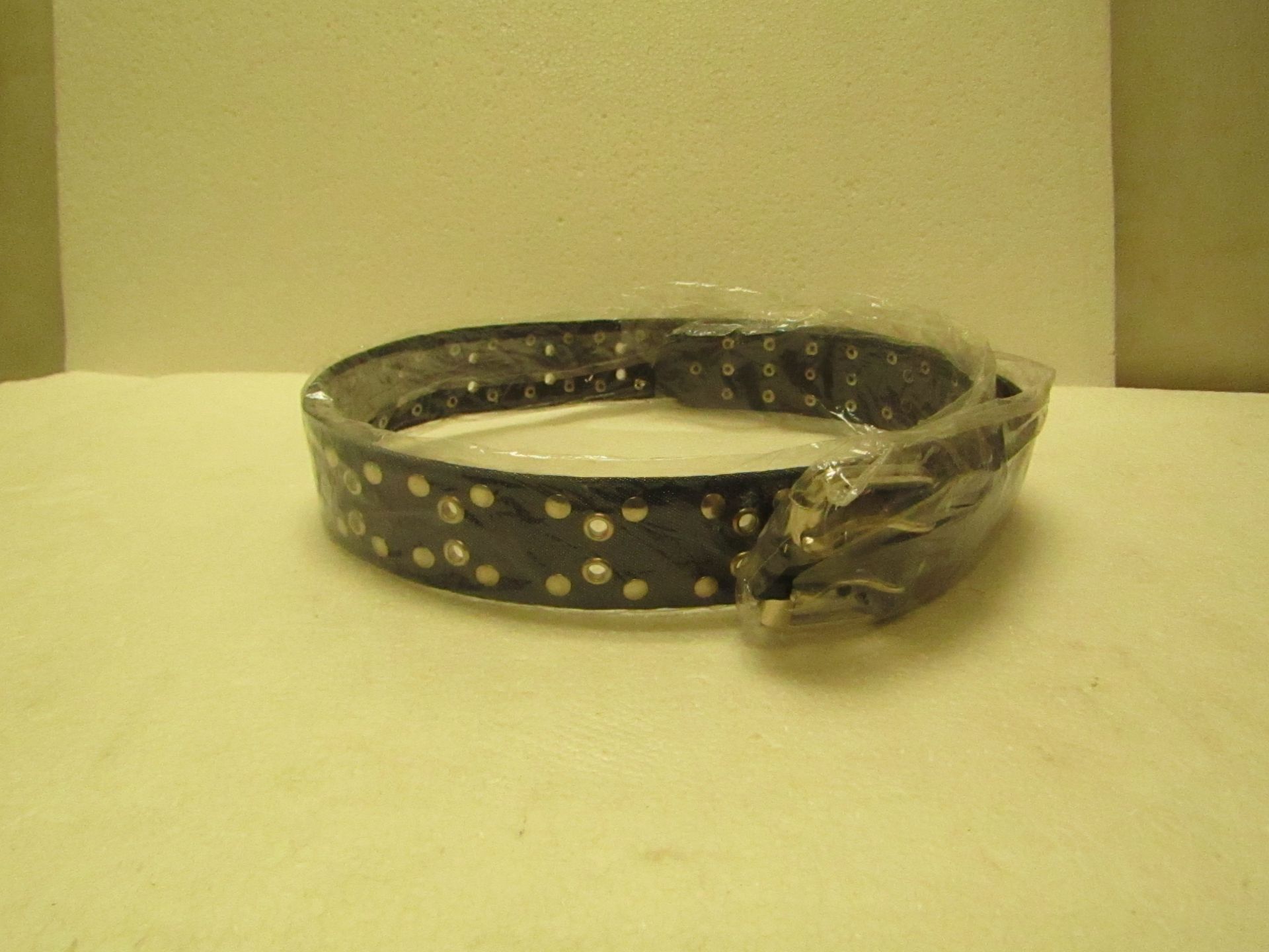 3x Studded Denim Effect Belts - New & Sealed