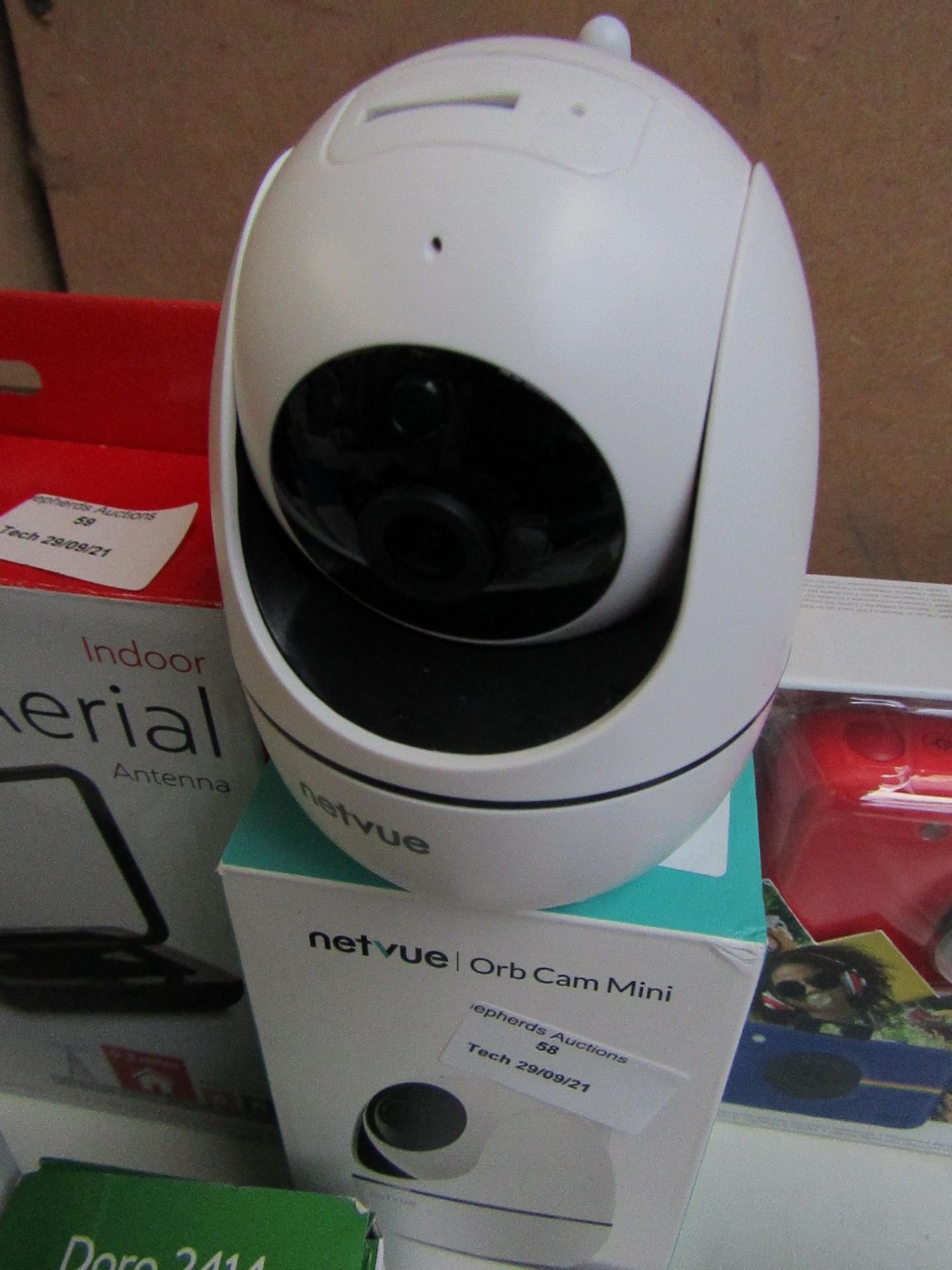 Netvue Orb cam mini, unchecked and boxed