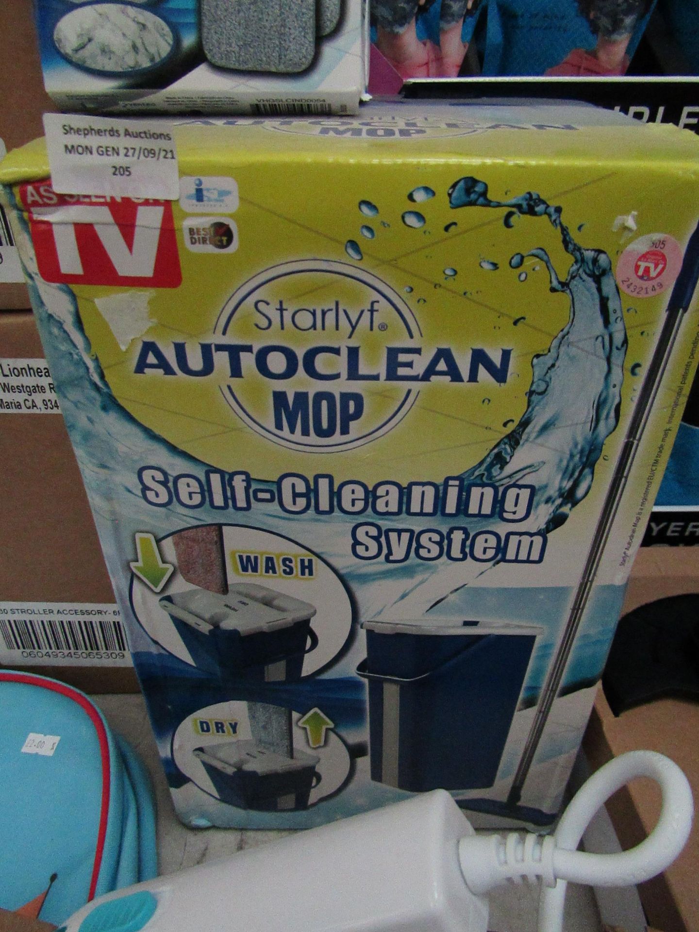 | 1X | STARLYF AUTOCLEAN MOP SLEF CLEANING SYSTEM | UNCHECKED & BOXED | NO ONLINE RESALE | SKU - |