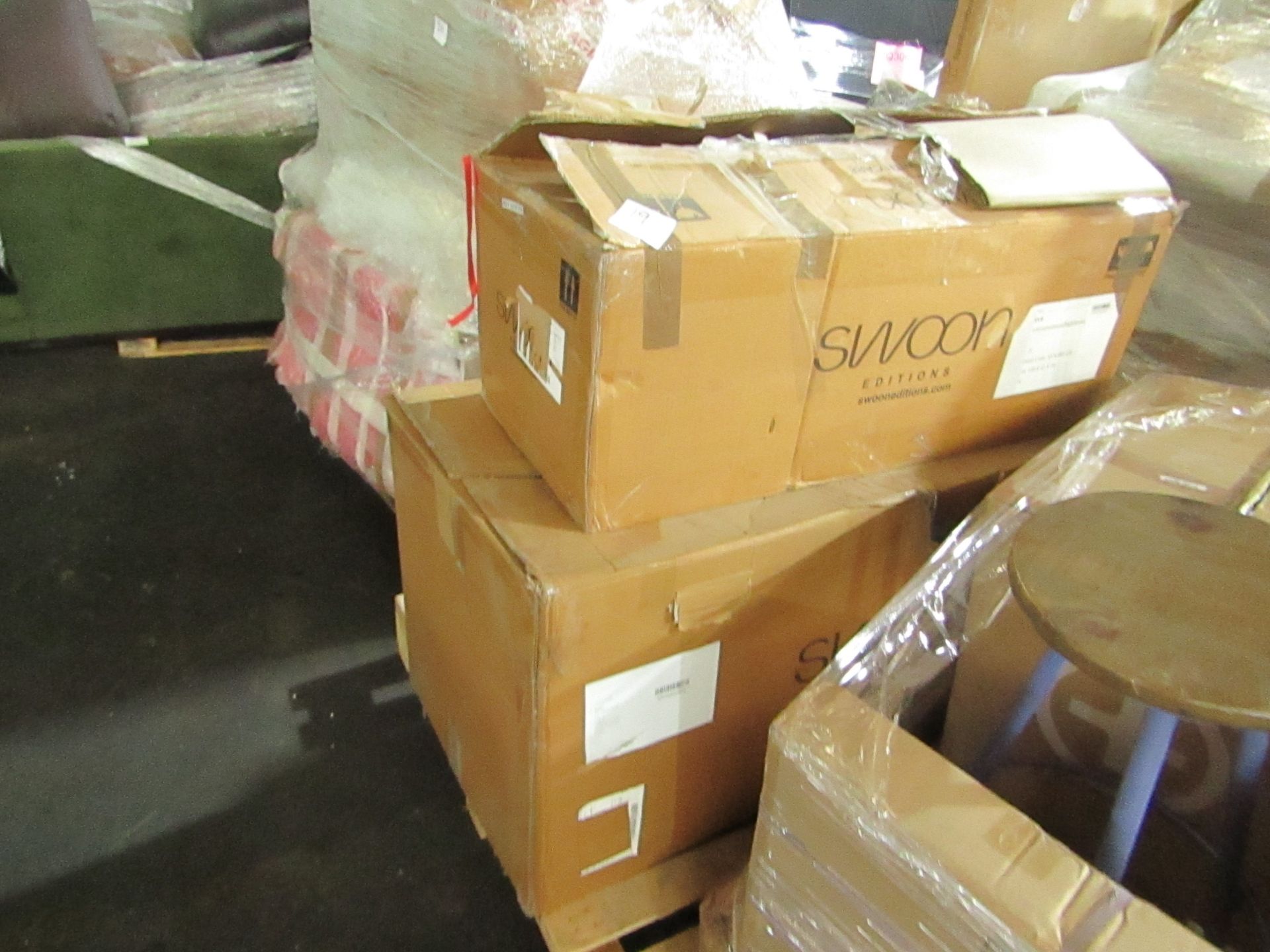 | 1X | PALLET OF FAULTY / MISSING PARTS / DAMAGED CUSTOMER RETURNS SWOON STOCK UNMANIFESTED | PALLET