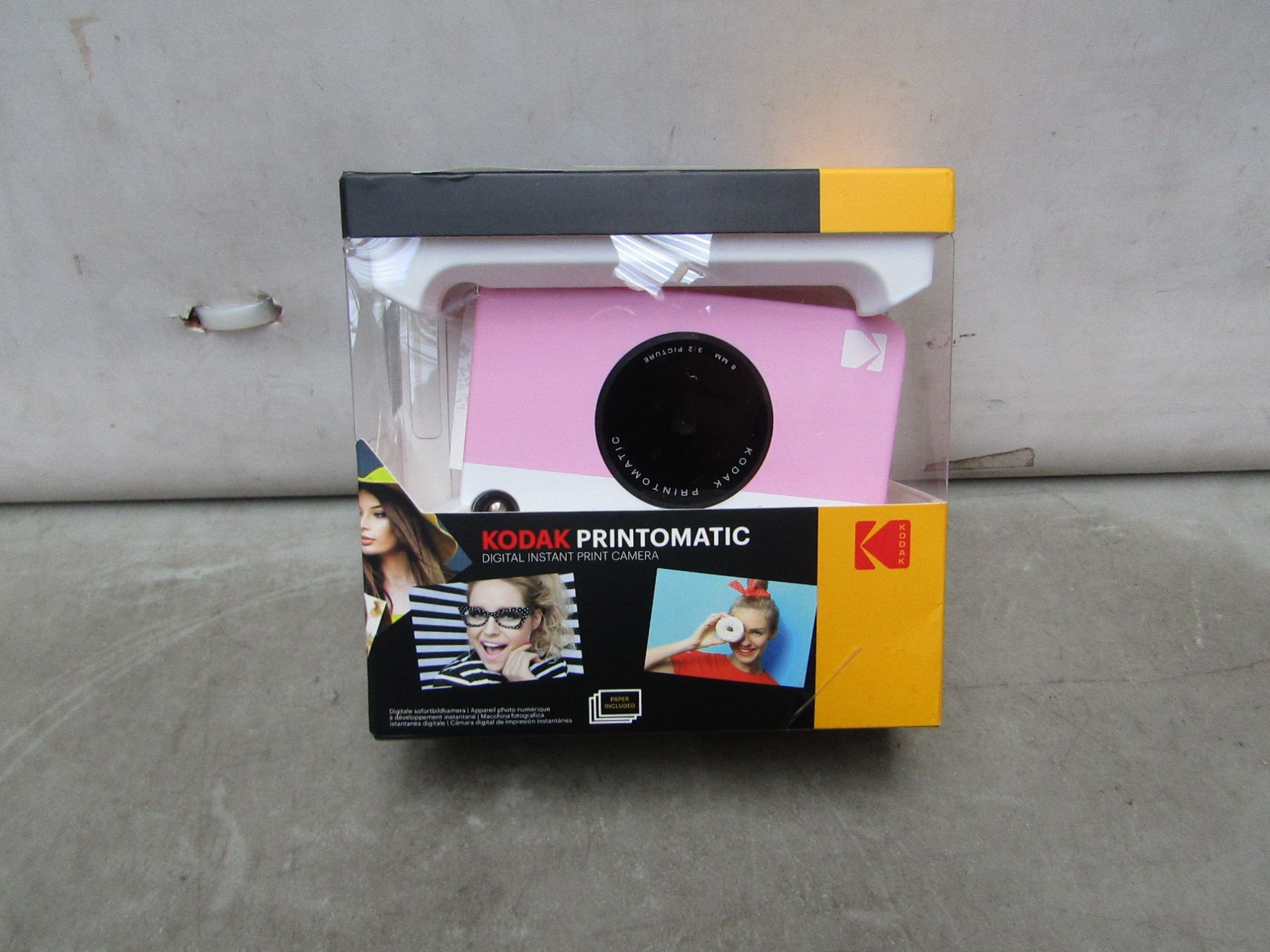 Kodak Printomatic Instant Print Camera - Unchecked & Boxed - RRP £65
