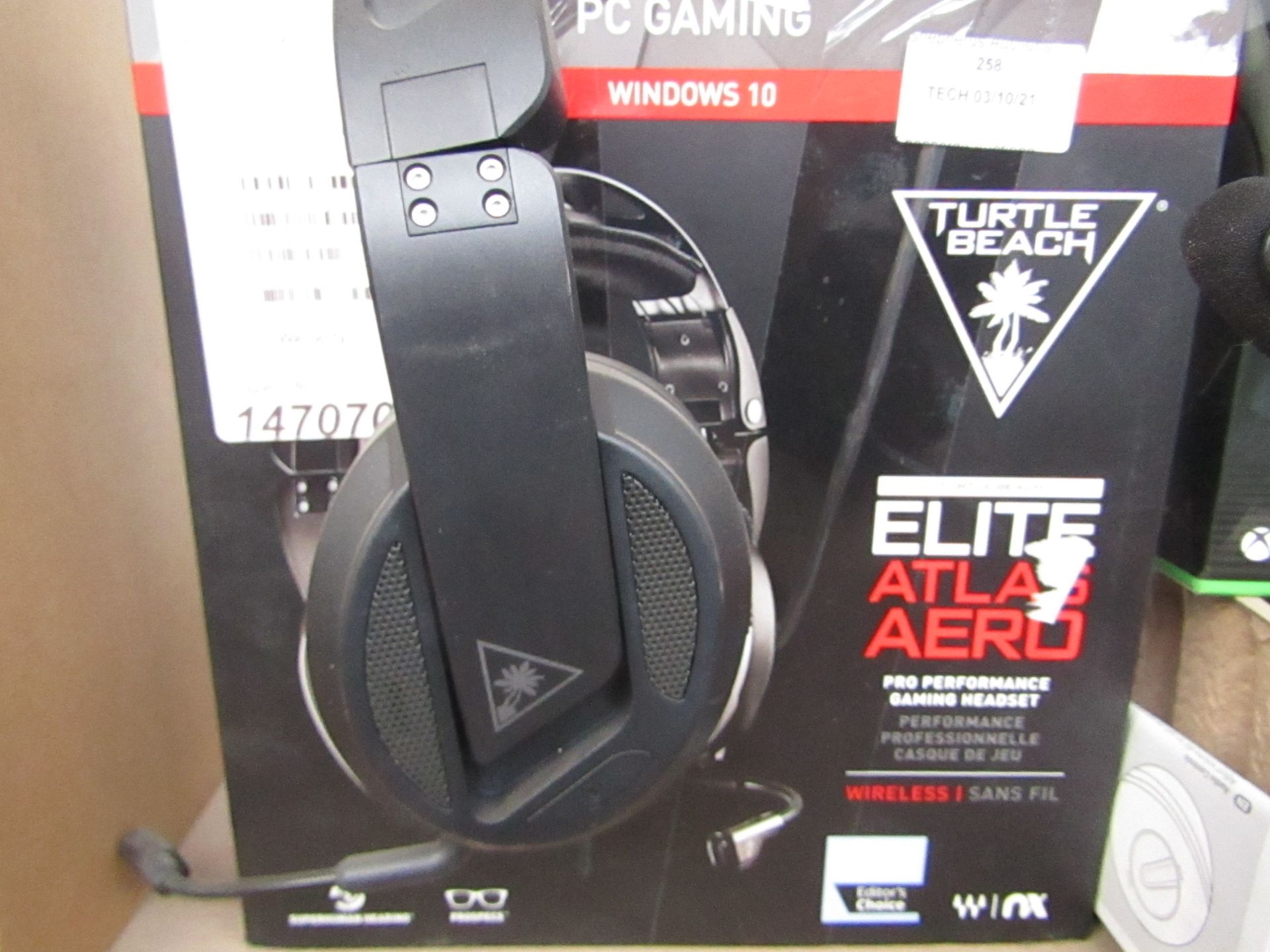 Turtle Beach Elite Atlas Aero Pro Gaming Headset for PC - Untested & Boxed - RRP £90