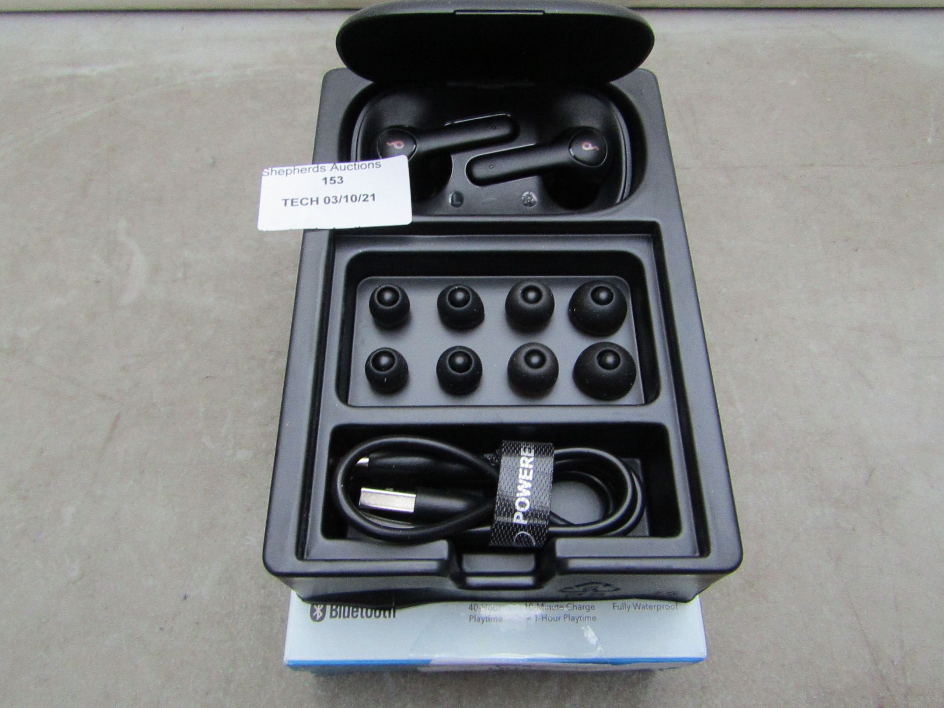 Sound core Life P2 wireless earphones, unchecked and boxed