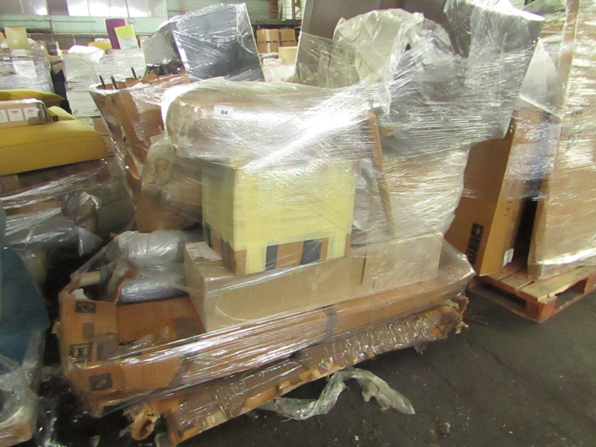 | 1X | PALLET OF FAULTY / MISSING PARTS / DAMAGED CUSTOMER RETURNS SWOONSTOCK UNMANIFESTED |