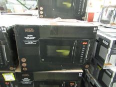 5x 700W Digital Flatbed Microwaves - Black - Unchecked & Boxed - RRP £60 - Total lot RRP £300 - Load