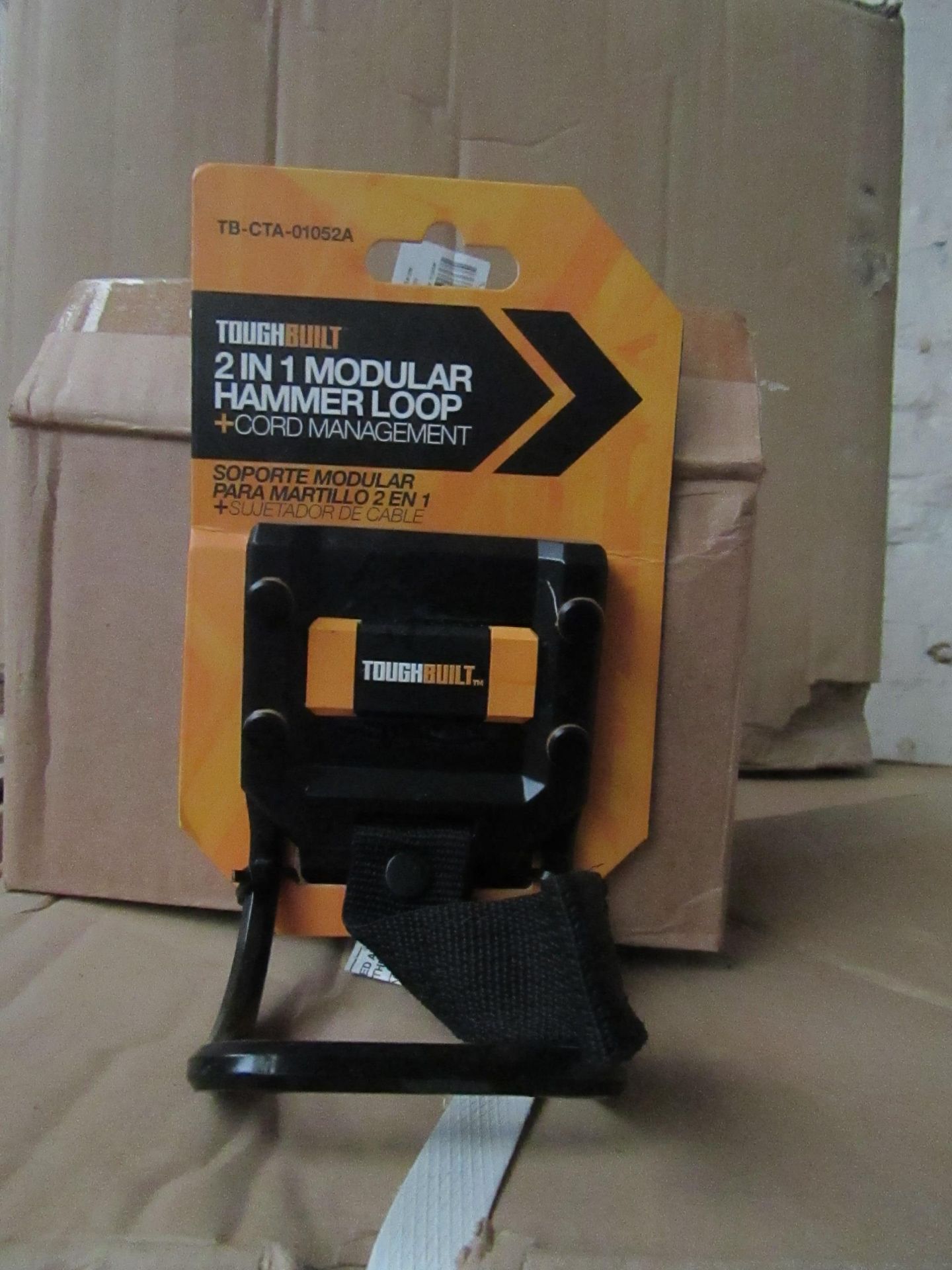 2x Toughbuilt - 2in1 Modular Hammer Loop + Cord Management - New & Boxed.