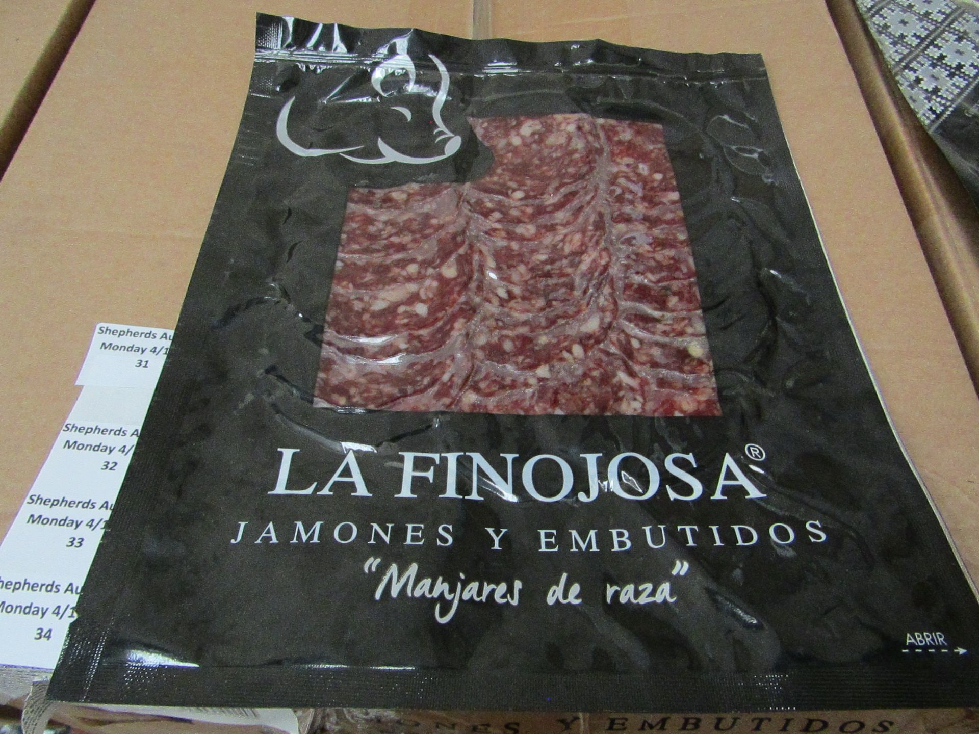 10 x 100g Packets La Finojosa SALCHICHON (simular to chroizo) BB 13.3.22 RRP £5 per packet IBERICO - Image 2 of 2