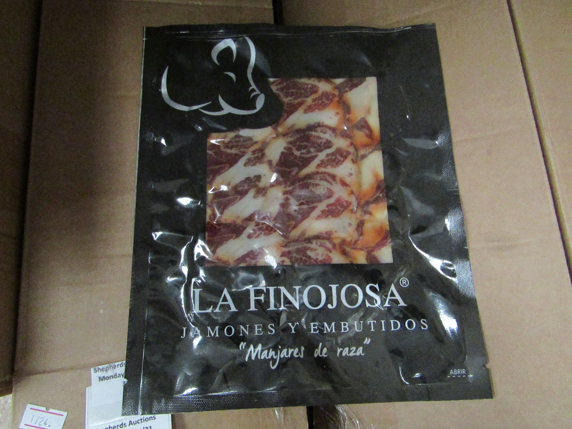 10 X 100G PACKETS LA FINOJOSA lOMITO BELLOTA 100% IBERICO BB 13.3.22 RRP £10 PER PACKET IBERICO DE - Image 2 of 2