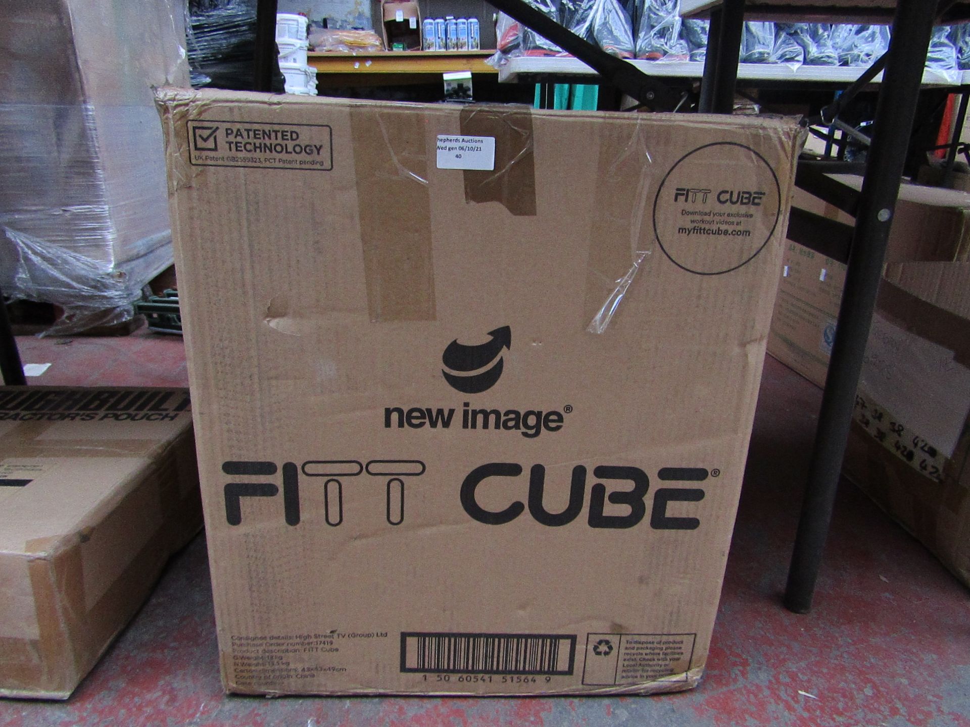 | 1x | NEW IMAGE FITT CUBE | UNCHECKED & BOXED | NO ONLINE RESALE | SKU - | RRP œ- |
