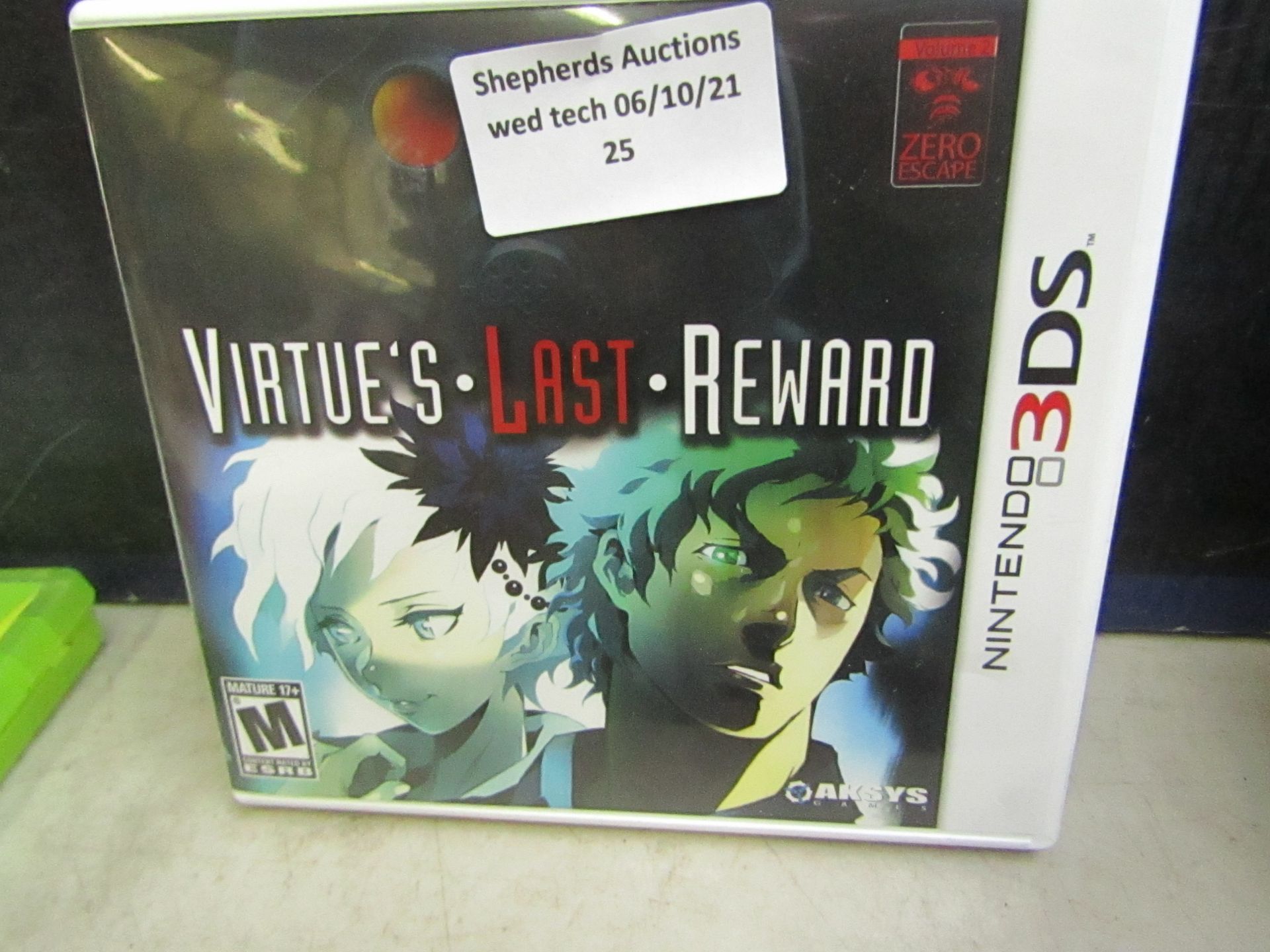 Virtues Last reward for Nintendo 3DS, unchecked