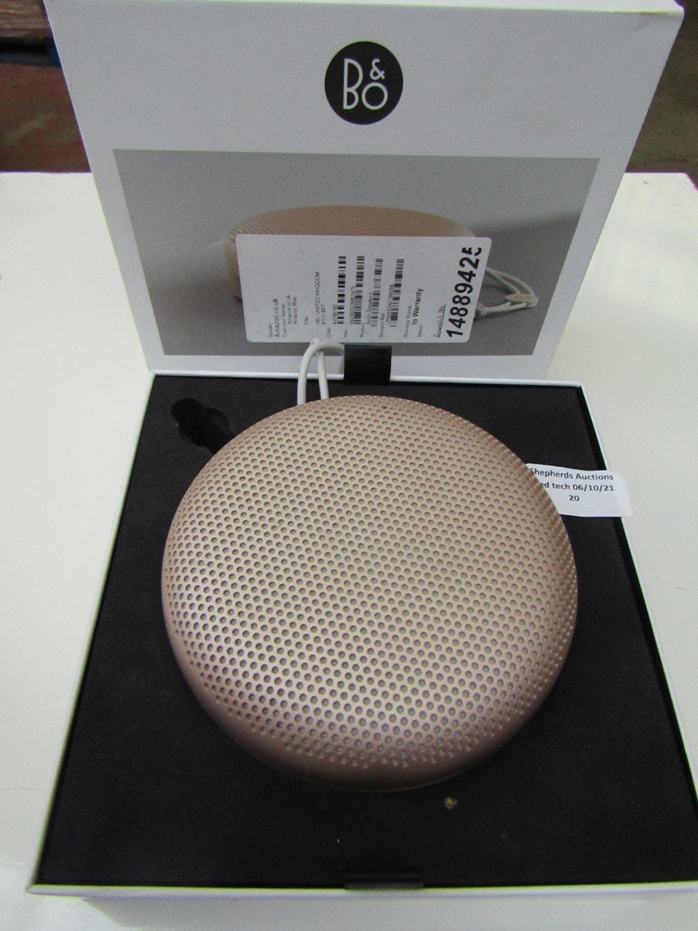 Bang and Olufsen A1 gen2 Portable speaker, RRP £230, Tested woring for sound with the power it