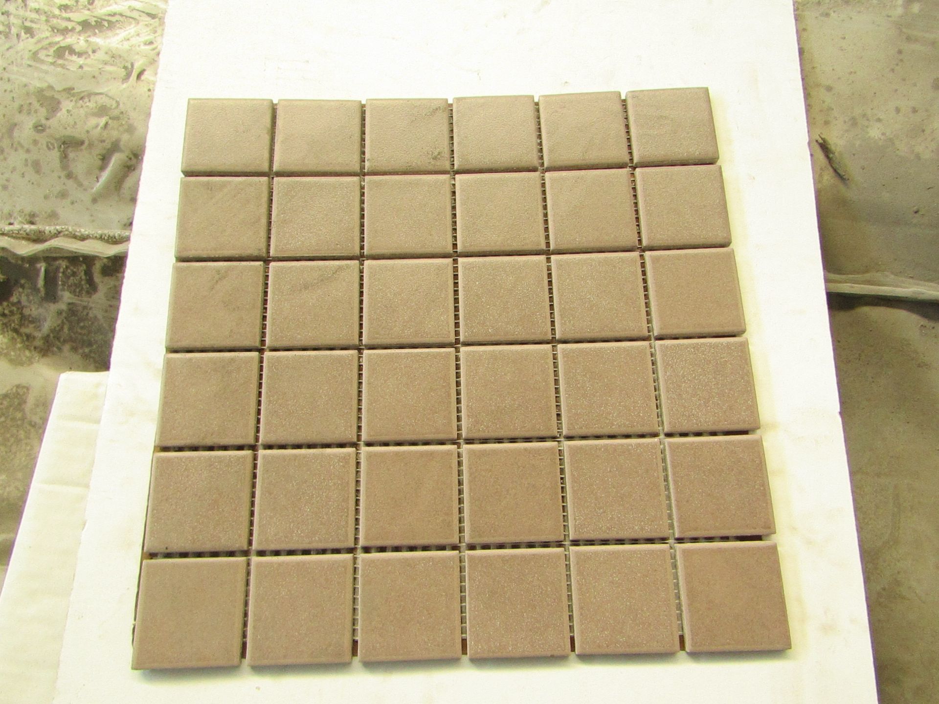 10x Packs of 11 Vitra 50x50 Sahara Soft Brown Mosaic K5394508, brand new. RRP £55 a Box Total RRP £