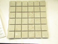 8x Boxes of 11 300x300 District HD Soft Grey Mosaic 58288, brand new. RRP £15.36 a box, Total Lot