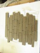 10x Boxes of 13 Gemini Young Stone Brick Mocha (ZI1676QQ1) 300 x 300 tiles, brand new.RRP £23.50 a