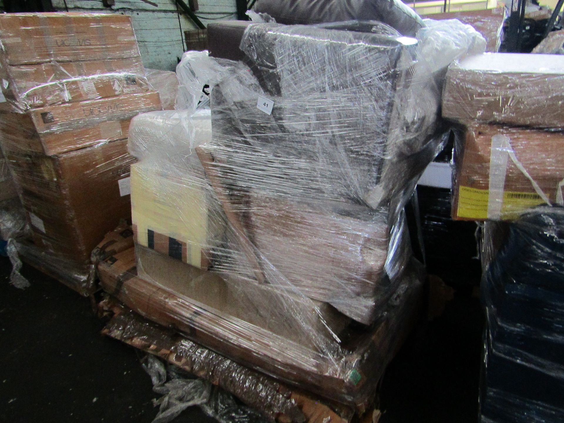 | 1X | PALLET OF FAULTY / MISSING PARTS / DAMAGED CUSTOMER RETURNS MADE.COM/SWOON STOCK UNMANIFESTED