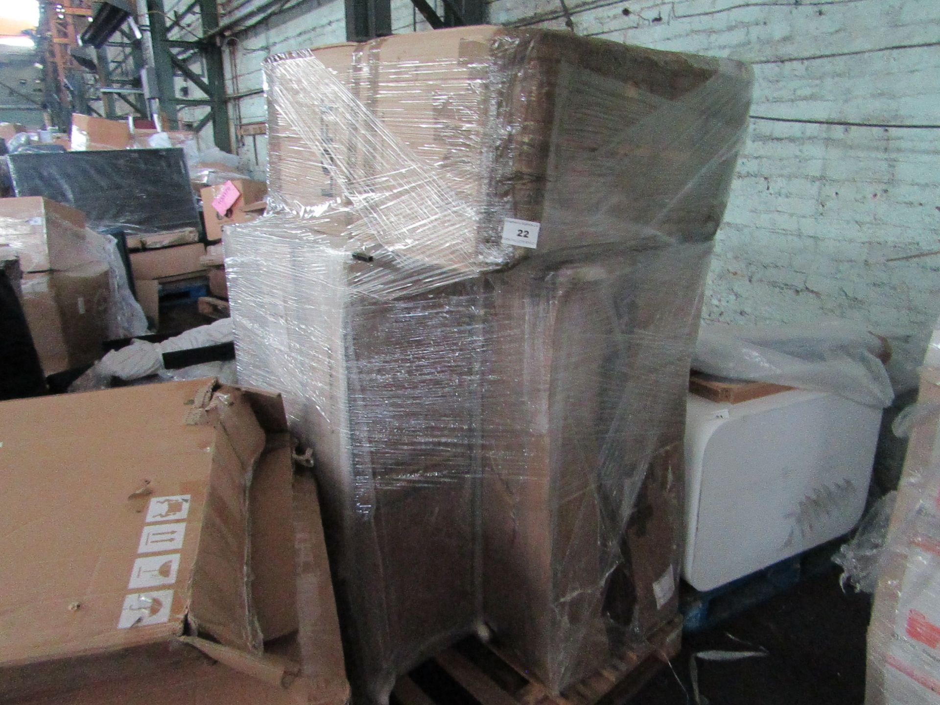 | 1X | PALLET OF FAULTY / MISSING PARTS / DAMAGED CUSTOMER RETURNS LOFT/COX & COX STOCK UNMANIFESTED