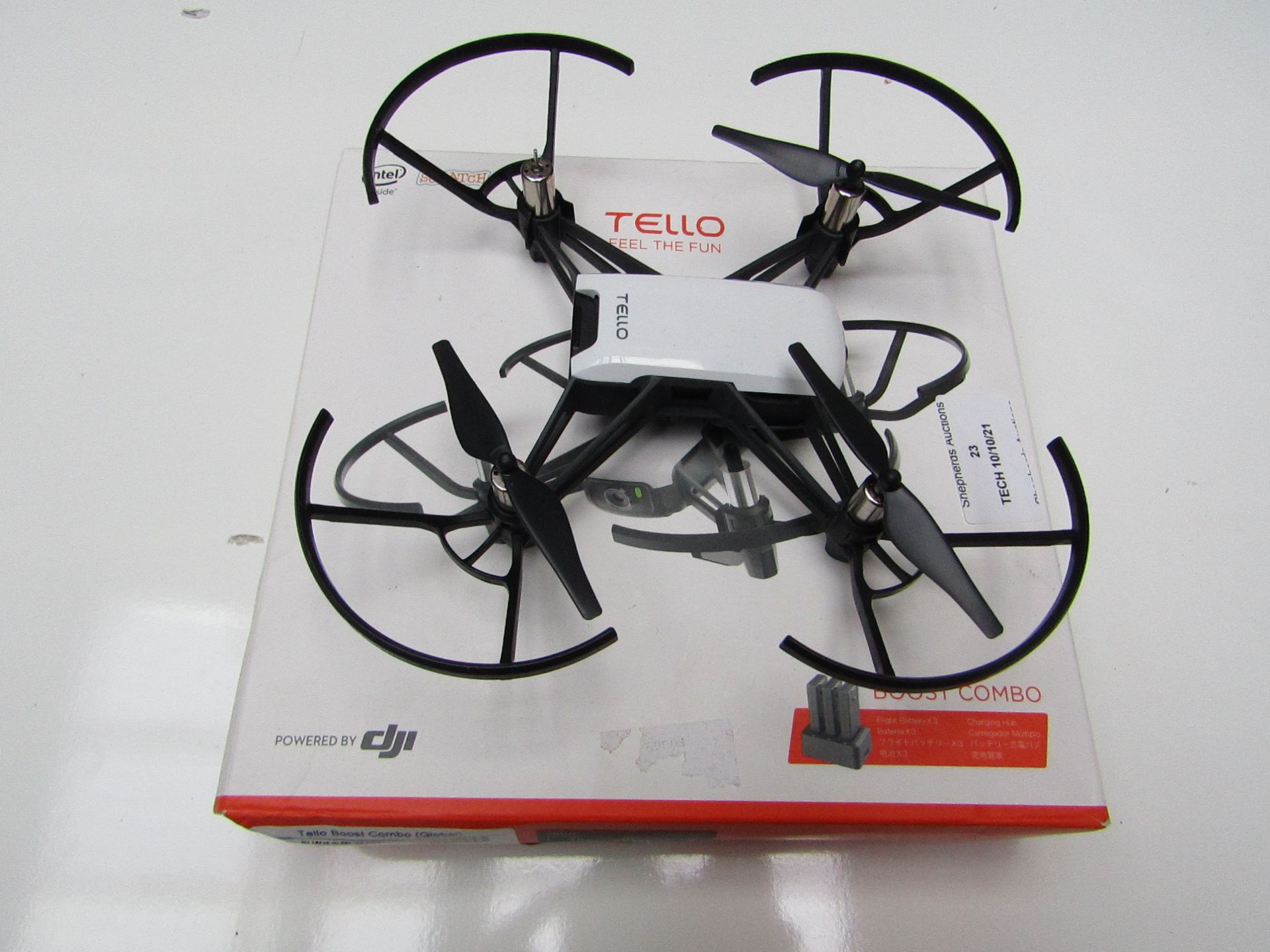 Tello Boost Combo Drone - Untested & Boxed - Missing Propellor but spare in box - RRP £99