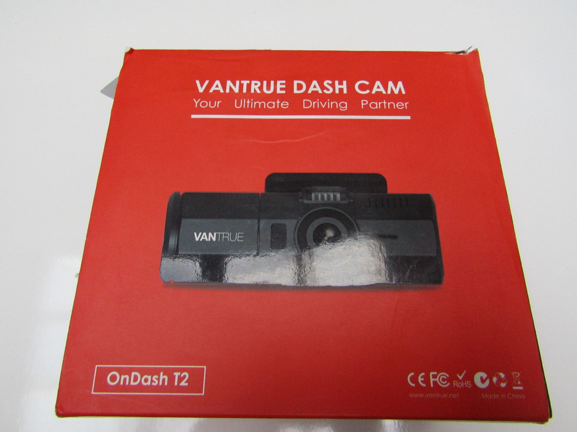 Vantrue Dashcam 1080p - Untested & Boxed - RRP £160