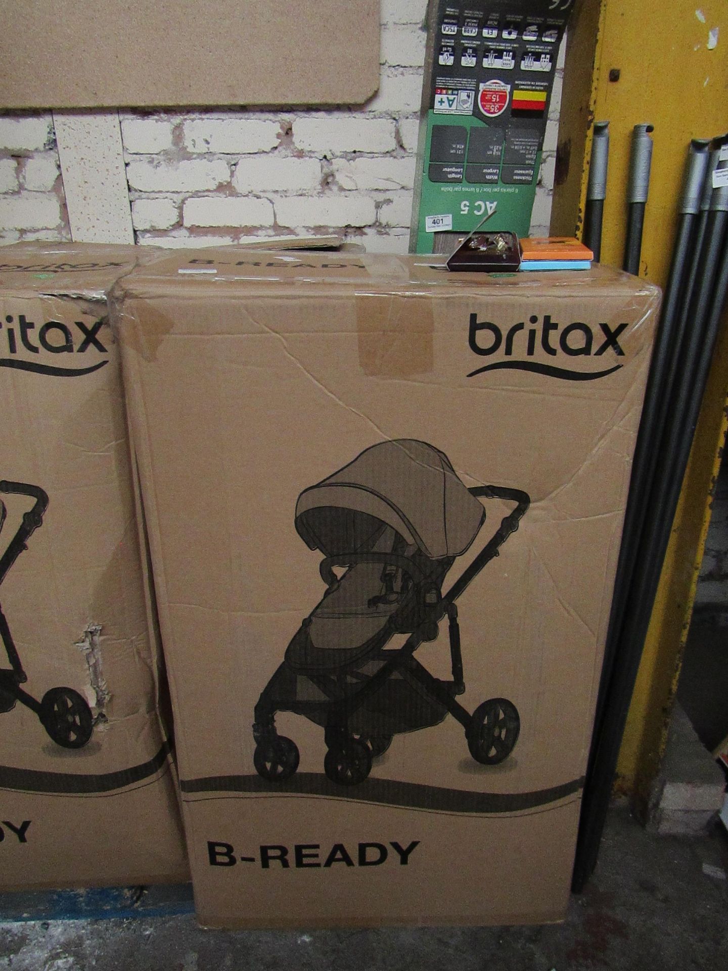 1x Britax - B-Ready Pushchair - Mineral Purple/Slate - Unchecked & Boxed - RRP œ450.