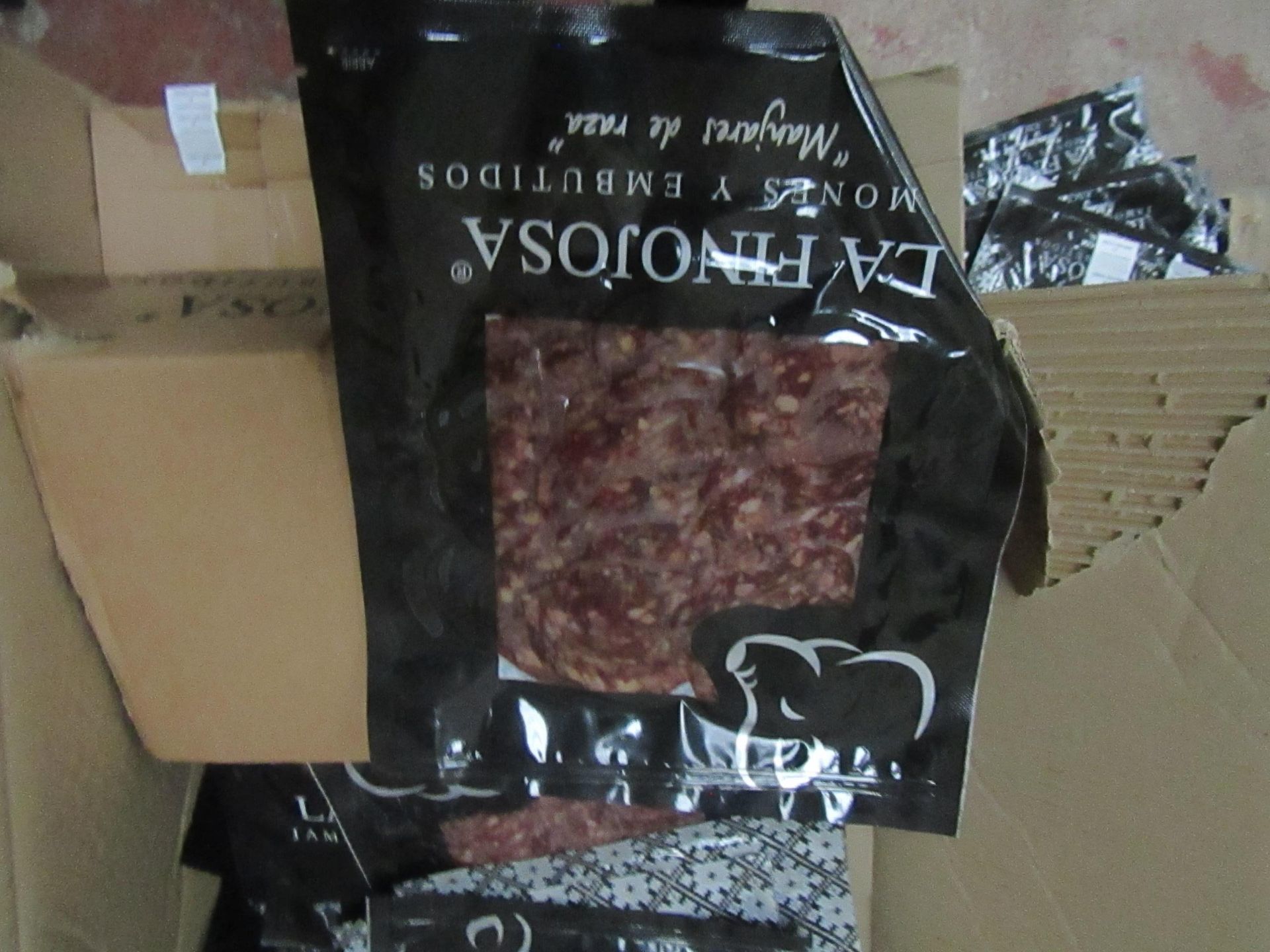 10 x 100g Packets La Finojosa SALCHICHON (simular to chroizo) BB 13.3.22 RRP £5 per packet IBERICO