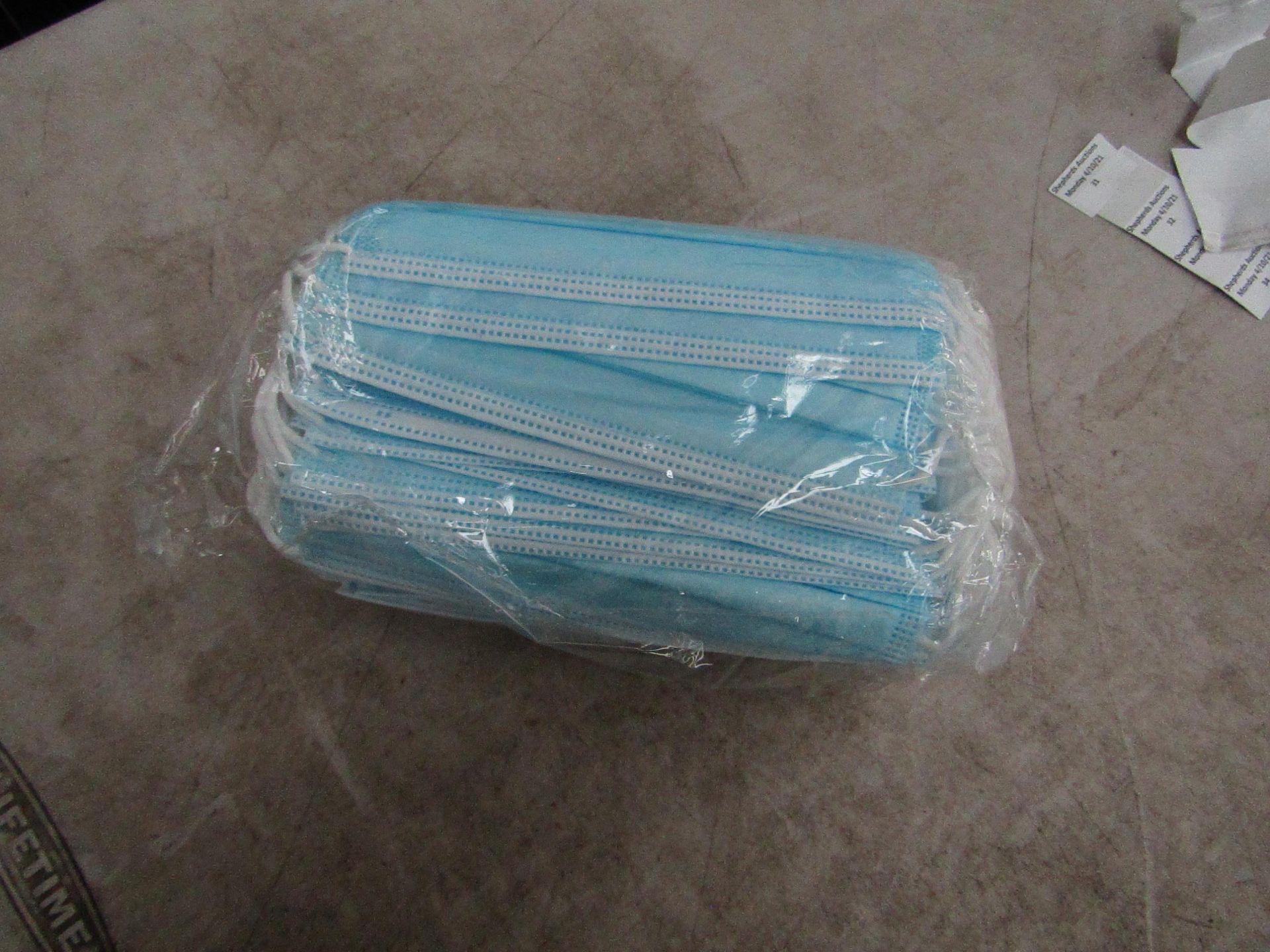 4x Pack of 50x disposable face masks - New & Packaged.