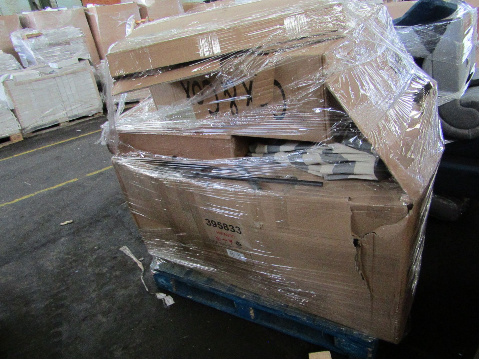 | 1X | PALLET OF FAULTY / MISSING PARTS / DAMAGED CUSTOMER RETURNS COX & COX STOCK UNMANIFESTED |