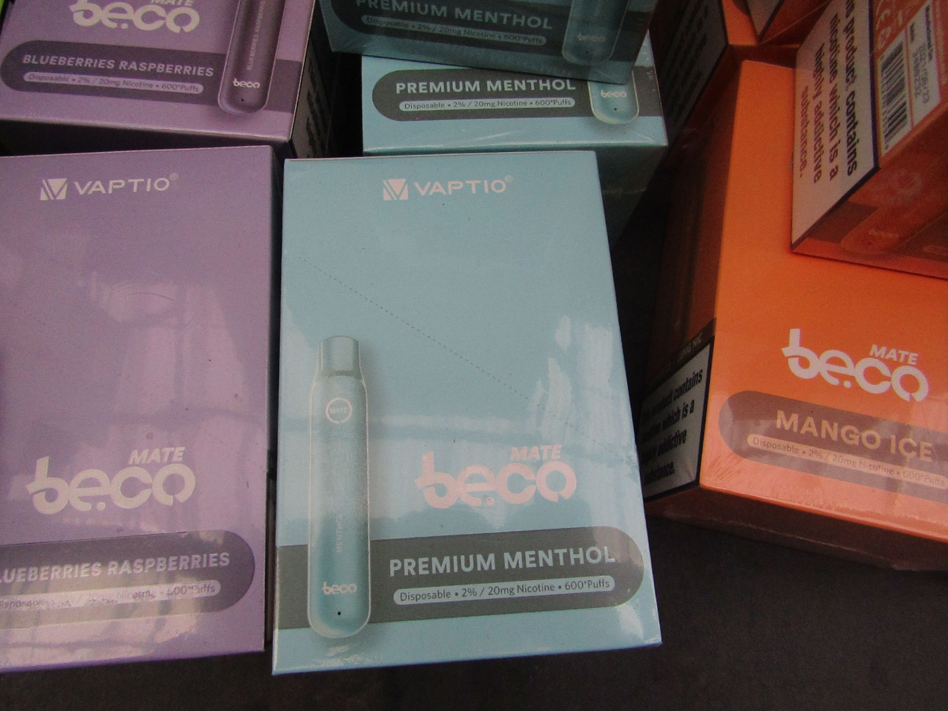 10pcs brand new sealed stock Vape Bars - - rrp £5.99 , 10pcs in lot flavour is : Menthol , ,Strong