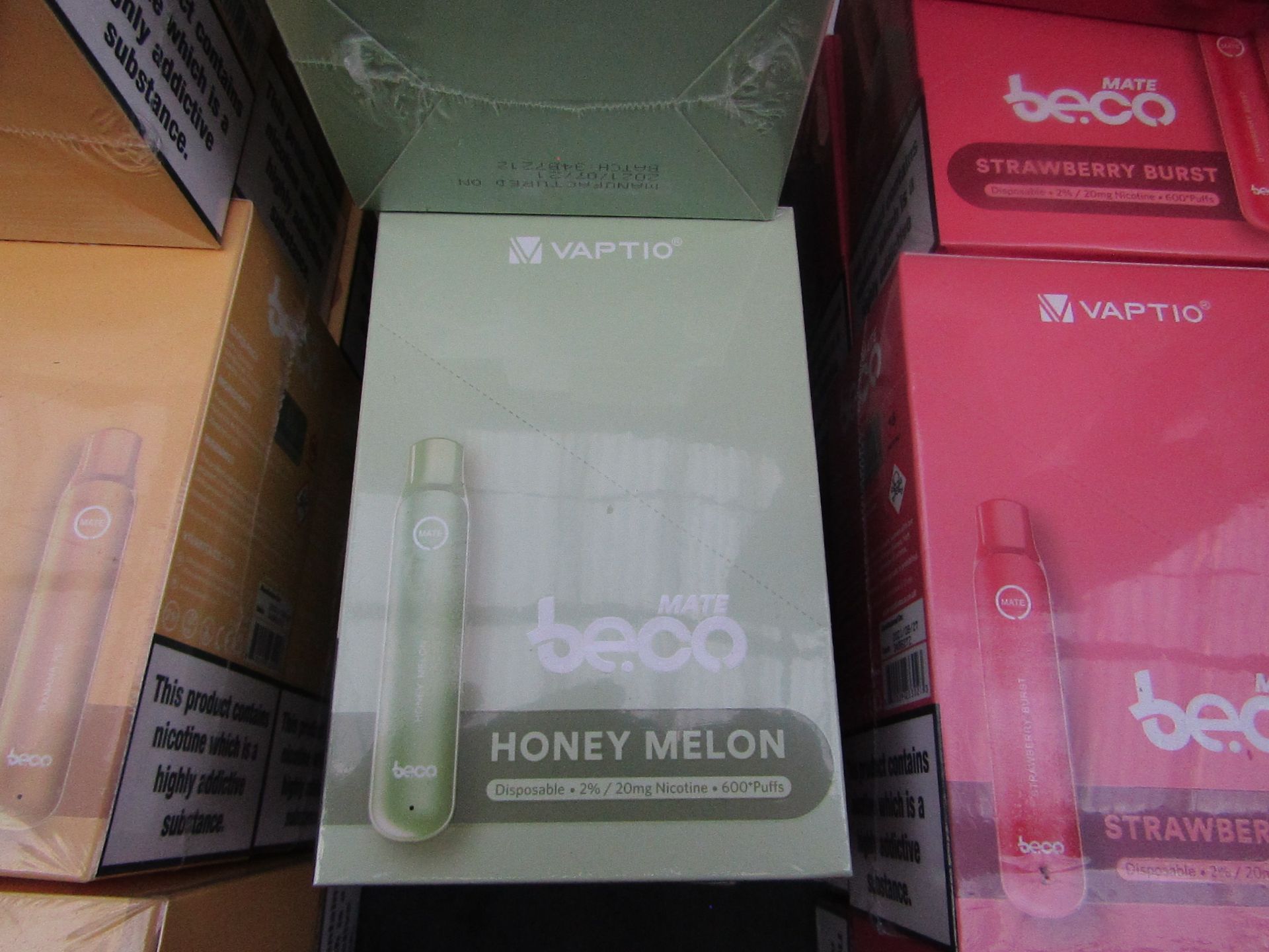 10pcs brand new sealed stock Vape Bars - - rrp £5.99 , 10pcs in lot flavour is : Honey Melon , ,