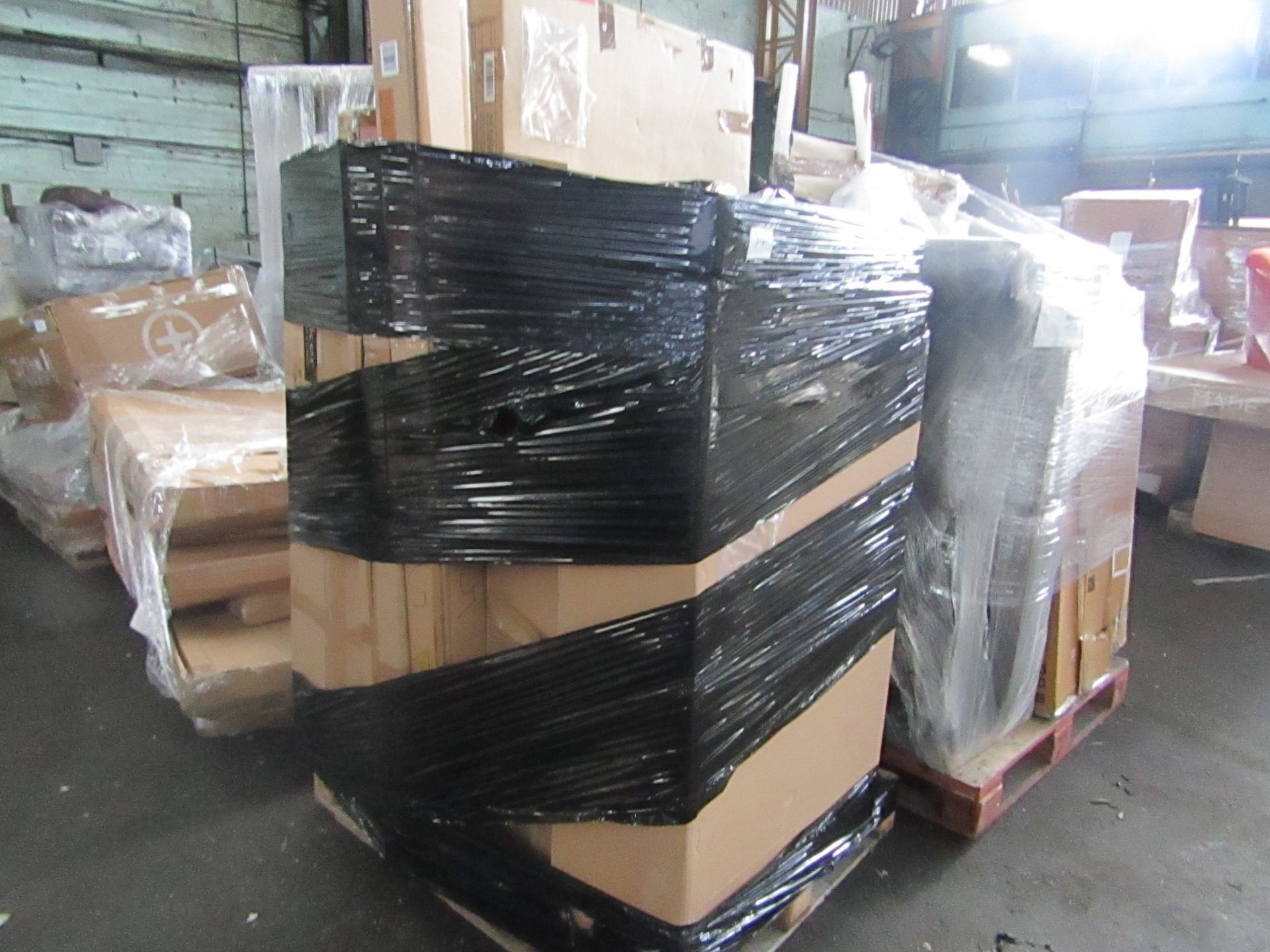 | 1X | PALLET OF FAULTY / MISSING PARTS / DAMAGED CUSTOMER RETURNSCOX & COX STOCK UNMANIFESTED |