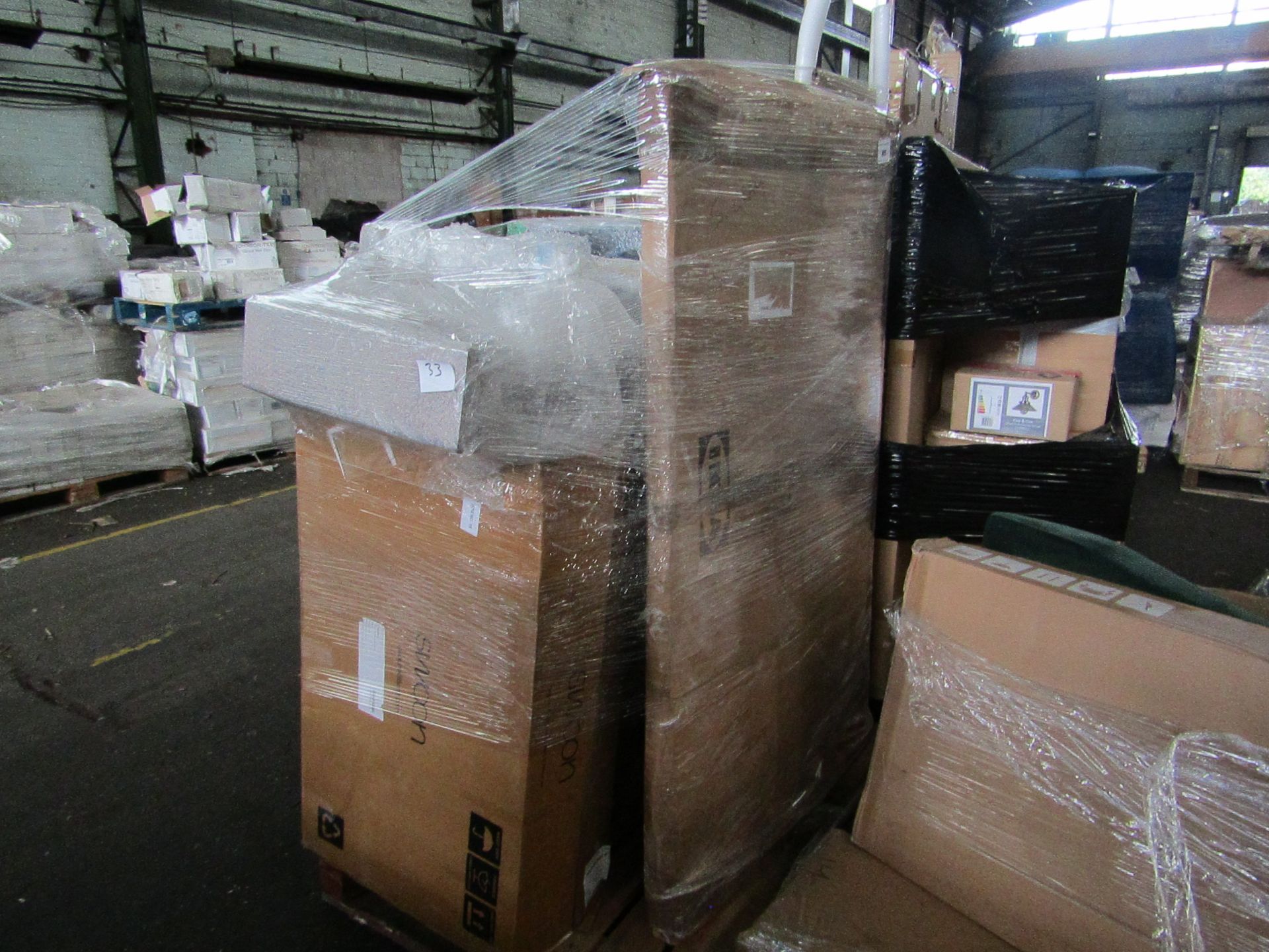 | 1X | PALLET OF FAULTY / MISSING PARTS / DAMAGED CUSTOMER RETURNS SWOON STOCK UNMANIFESTED | PALLET