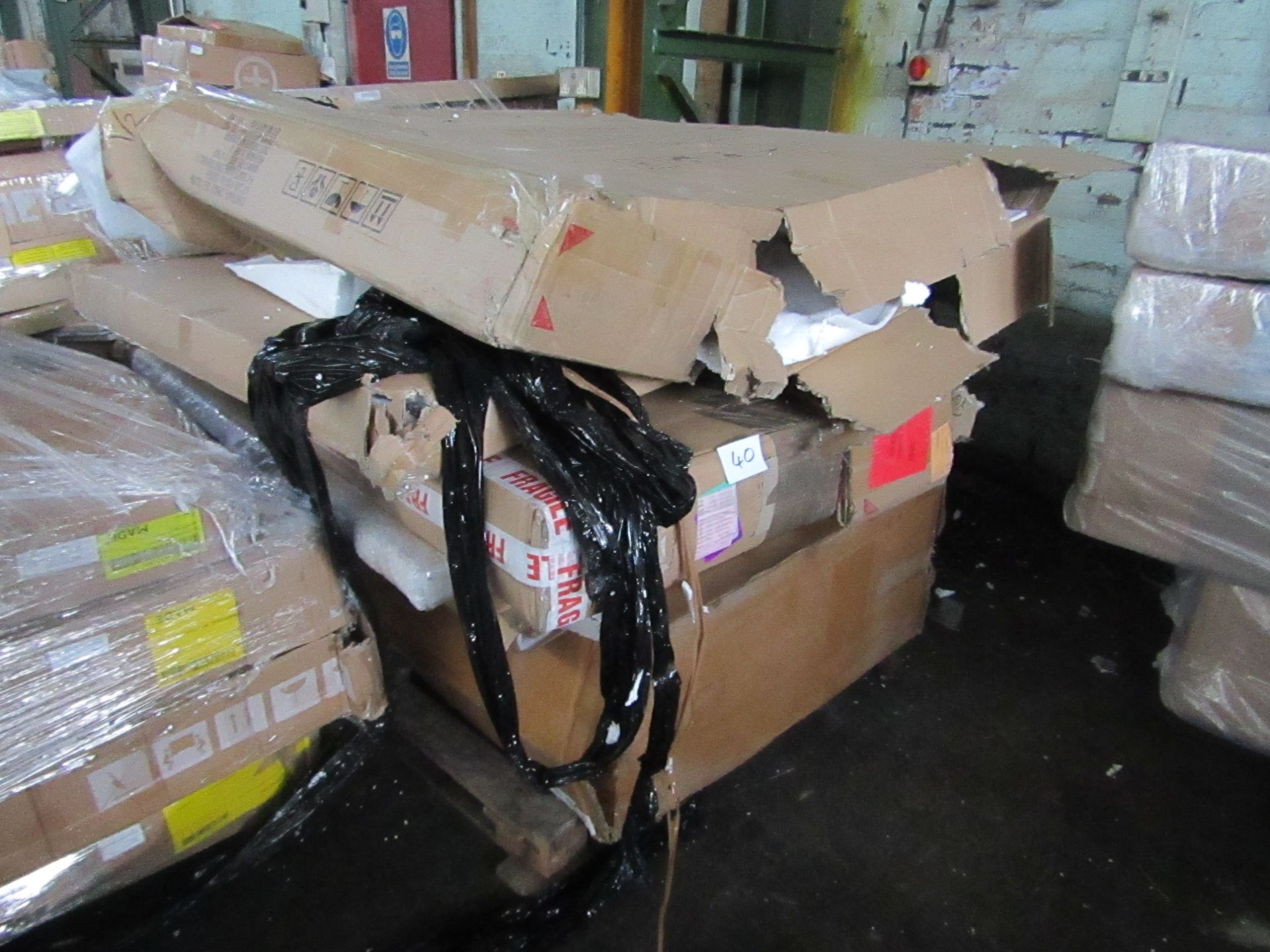 | 1X | PALLET OF FAULTY / MISSING PARTS / DAMAGED CUSTOMER RETURNS MADE.COM/SWOON STOCK UNMANIFESTED