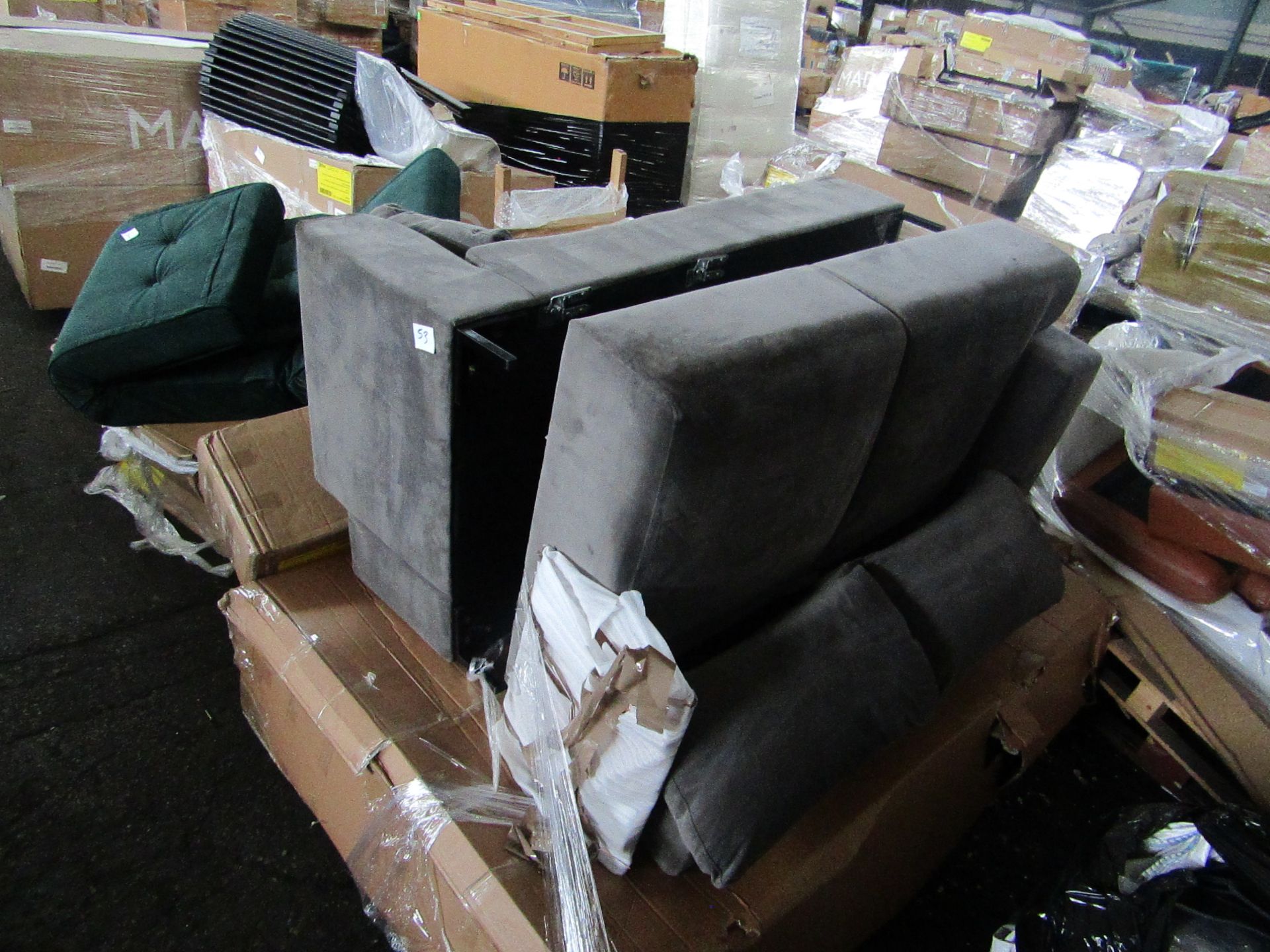 | 1X | PALLET OF FAULTY / MISSING PARTS / DAMAGED CUSTOMER RETURNS MADE.COM STOCK UNMANIFESTED |